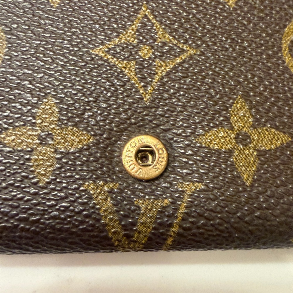 Louis Vuitton LV Brown Monogram Snap Wallet - Picture 11 of 13